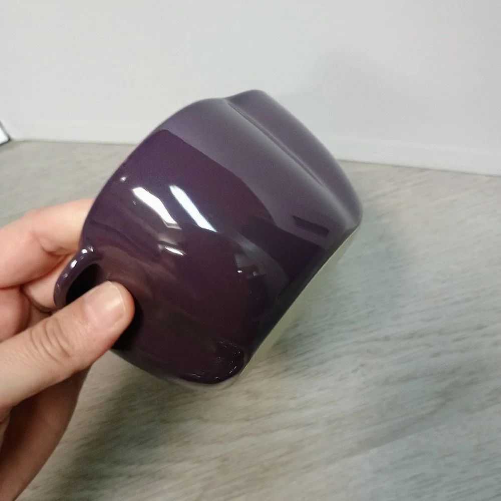 Le Creuset Petite Mini Bell Pepper Stoneware Cocotte Casserole Purple
